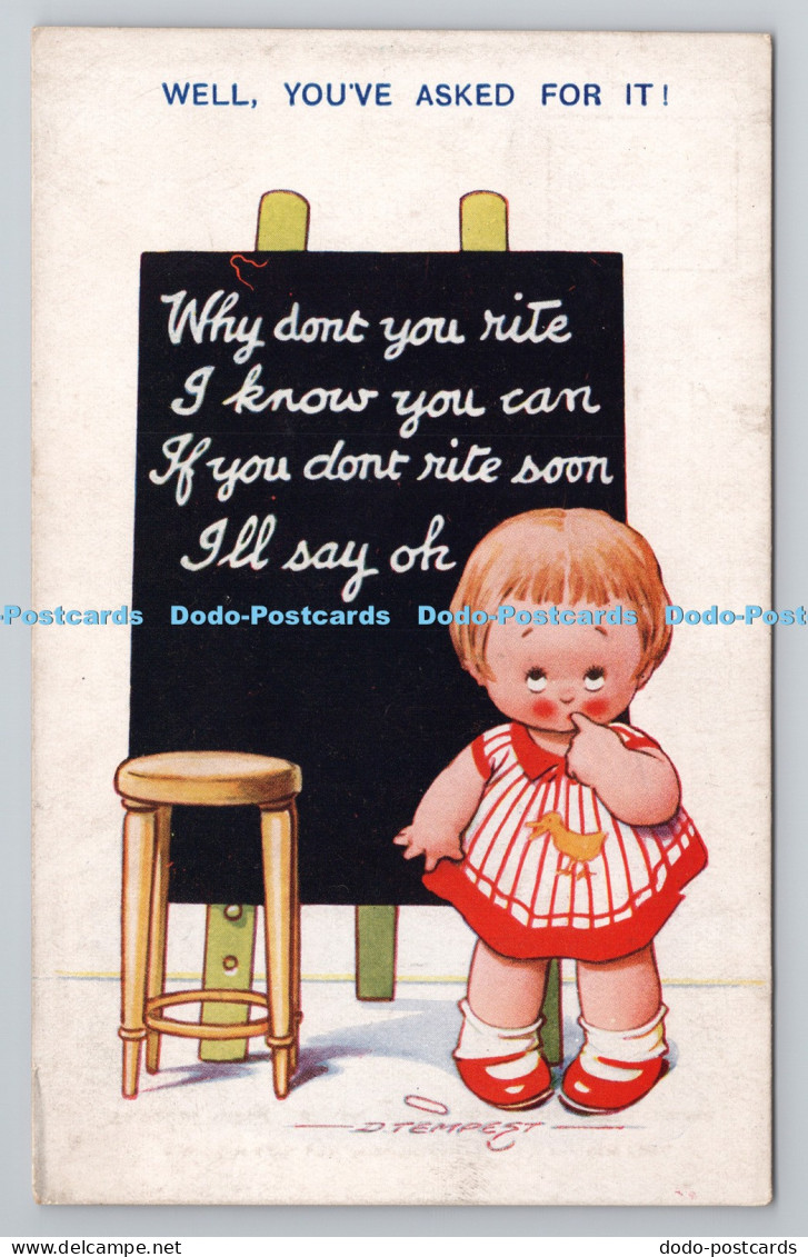 R806746 Well. You ve Asked For It. Bamforth. Holmfirth. England. New York. Tempe