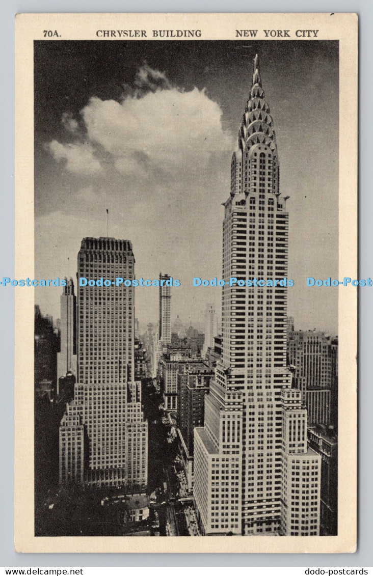 R808071 New York City. Chrysler Building. Manhattan Post Card