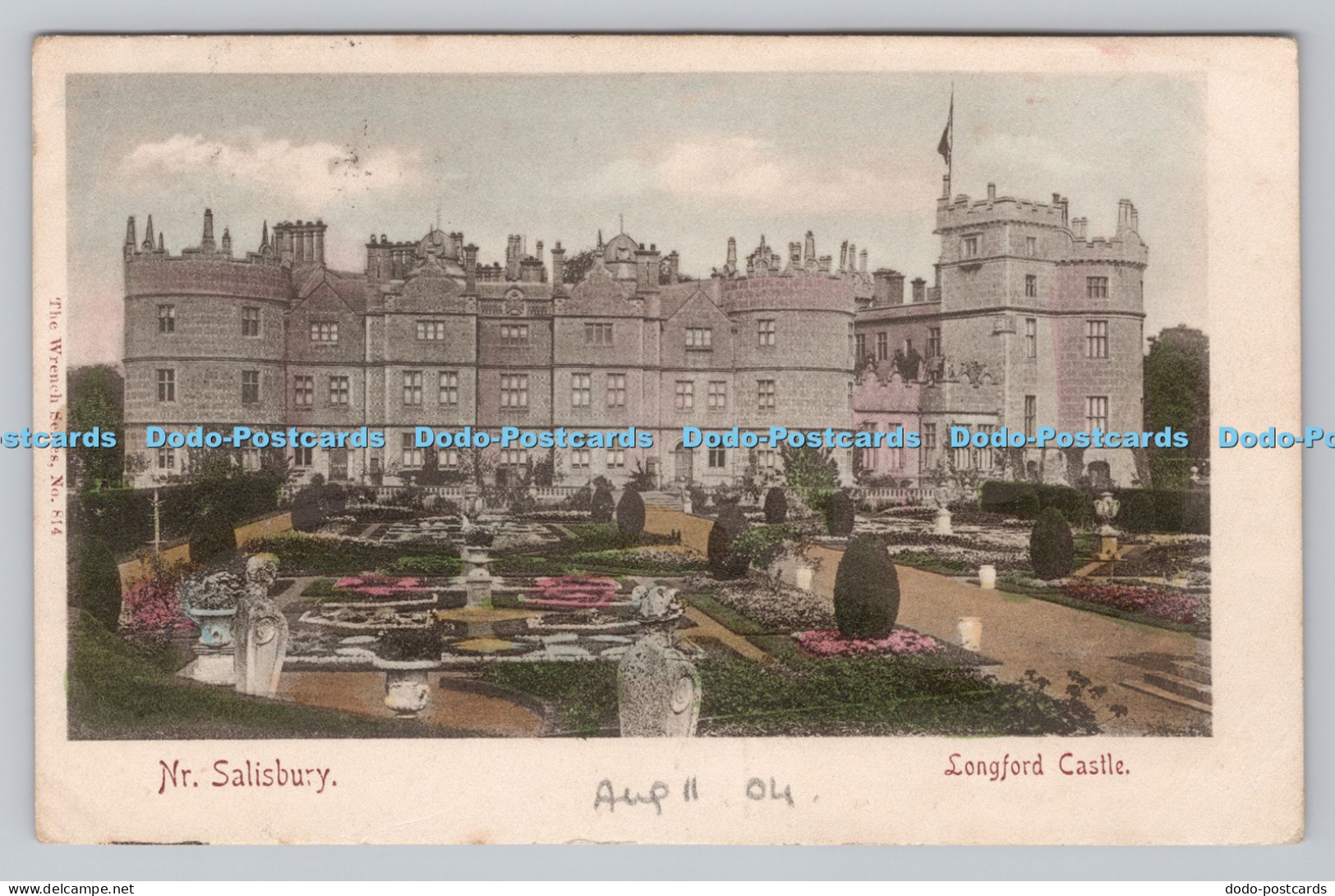 R808360 Nr. Salisbury. Longford Castle. The Wrench Series. 1904