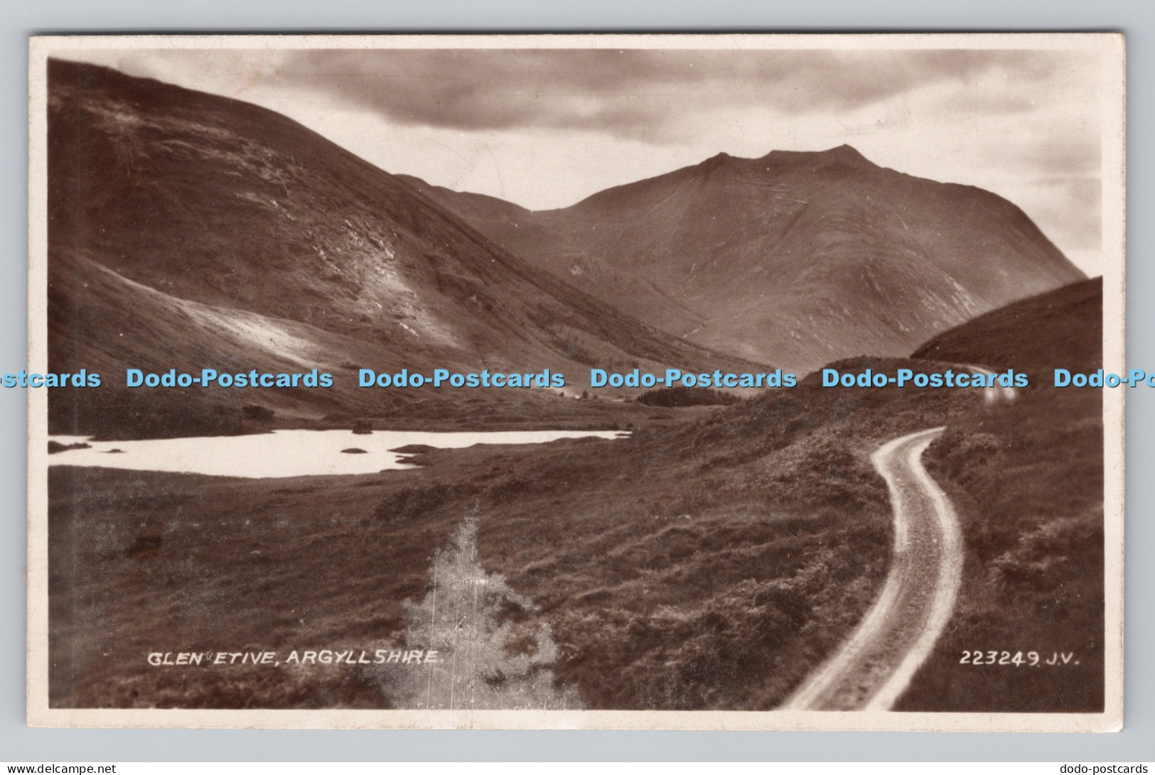 R809059 Glen Etive. Argyllshire. Valentine. RP