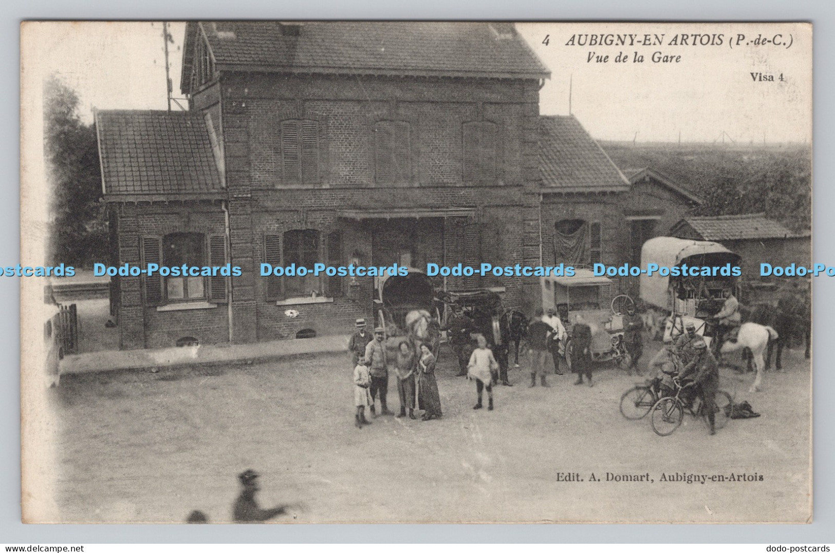 R811779 Aubigny En Artois P de C Vue de la Gare Edia