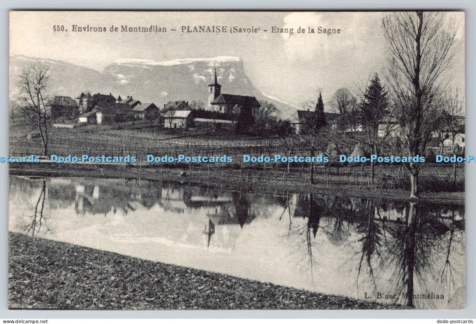 R814760 Environs de Montmelian Planaise Savoie Etang de la Sagne L Blanc