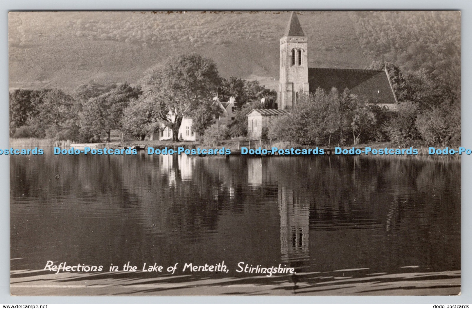 R815726 Stirlingshire Reflections in the Lake of Menteith Windward County Series
