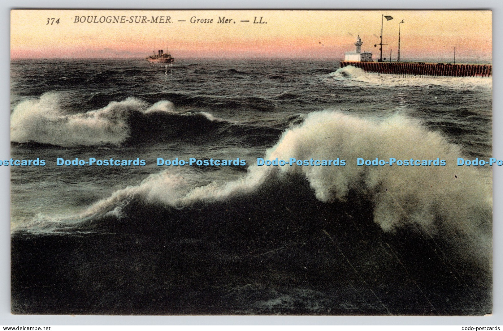 R816247 Boulogne Sur Mer Grosse Mer LL 374