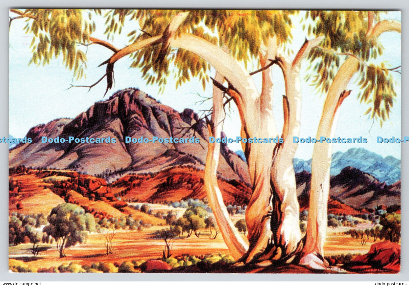 R816544 Ghost Gums Alice Springs Albert Namatjira The Legend Press