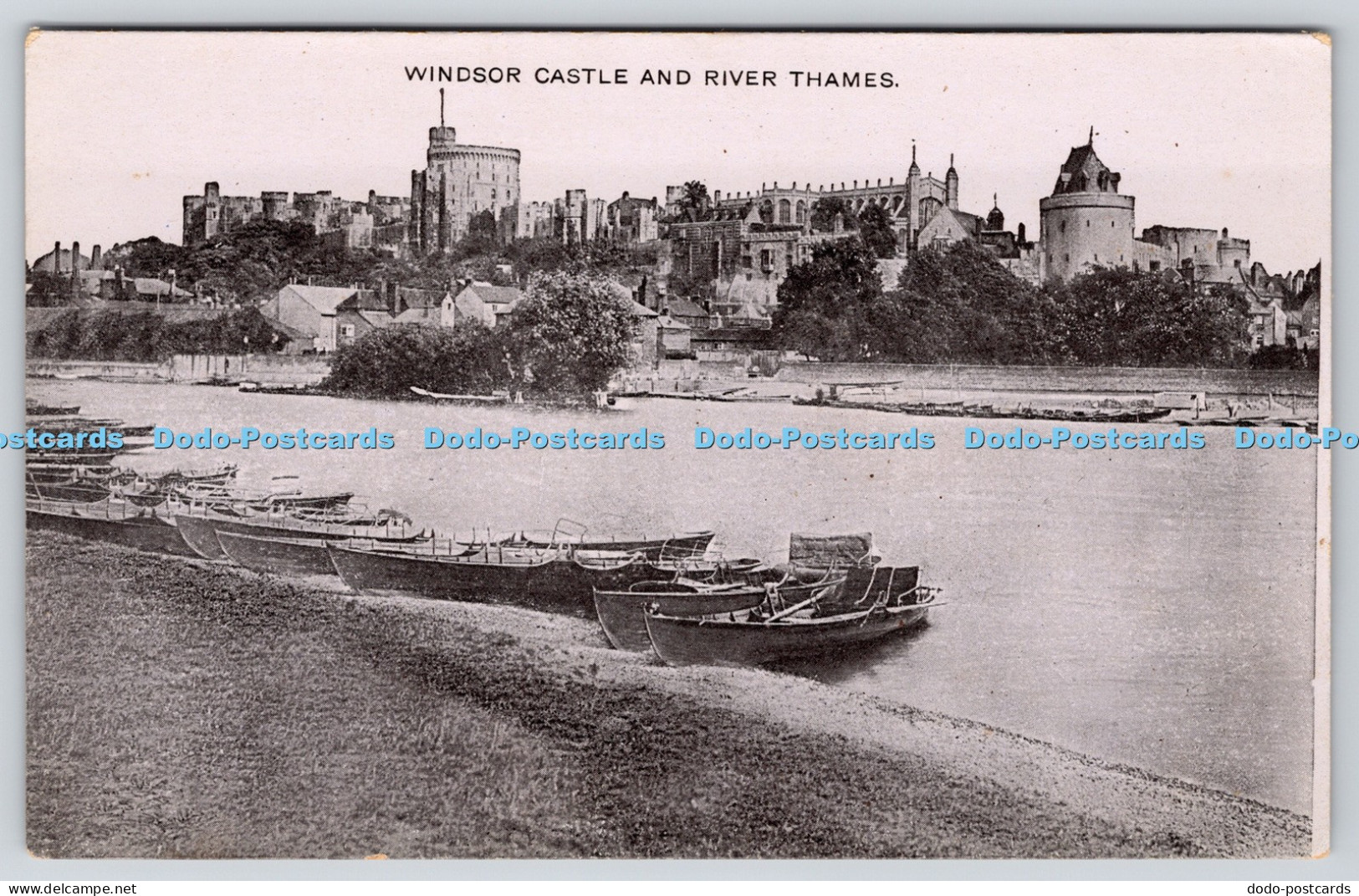 R817499 Windsor Castle and River Thames