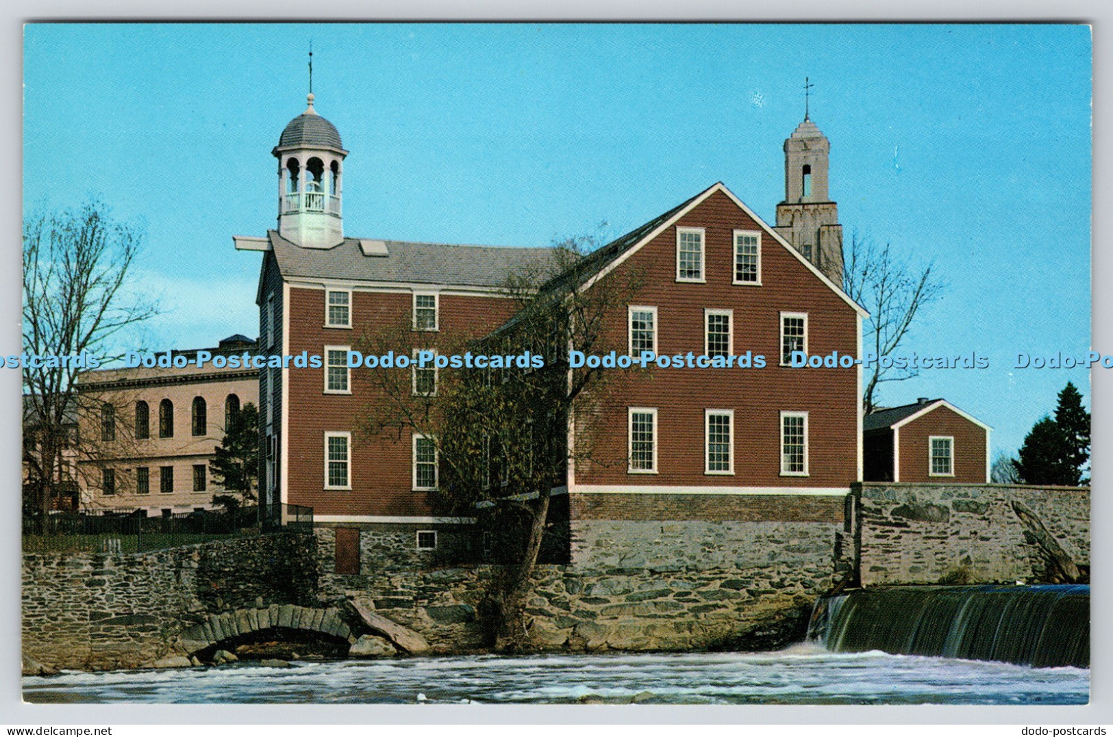 R818045 Old Slater Mill. Pawtucket. Rhode Island. Max Silverstein. Plastichrom b