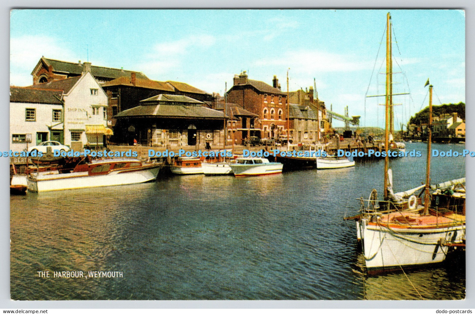 R818063 Weymouth. The Harbour. J. Salmon. Sevenoaks. PM. Weymouth. 1978