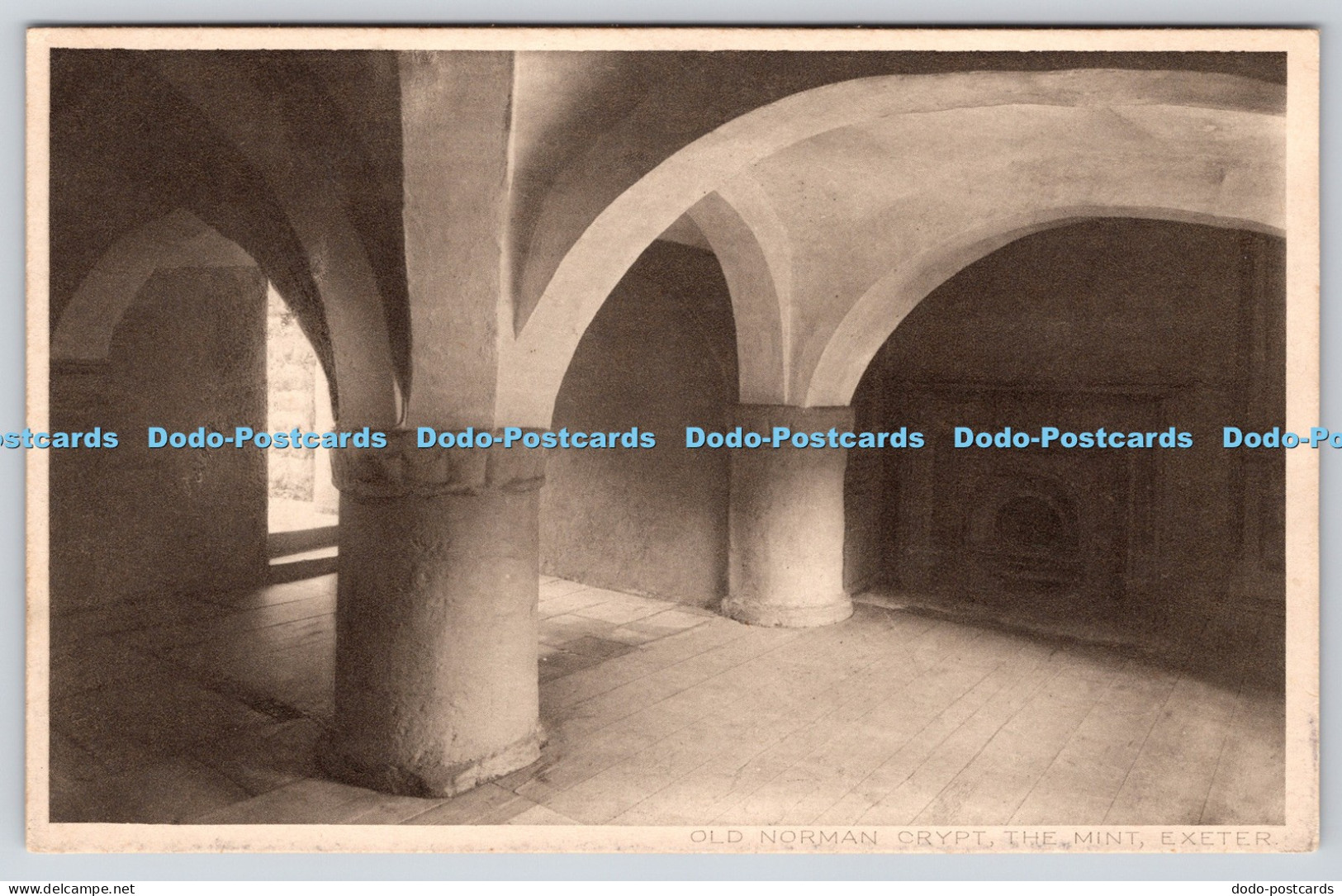 R818487 Exeter. Old Norman Crypt. The Mint. S. A. Chandler. Storyland Series. No