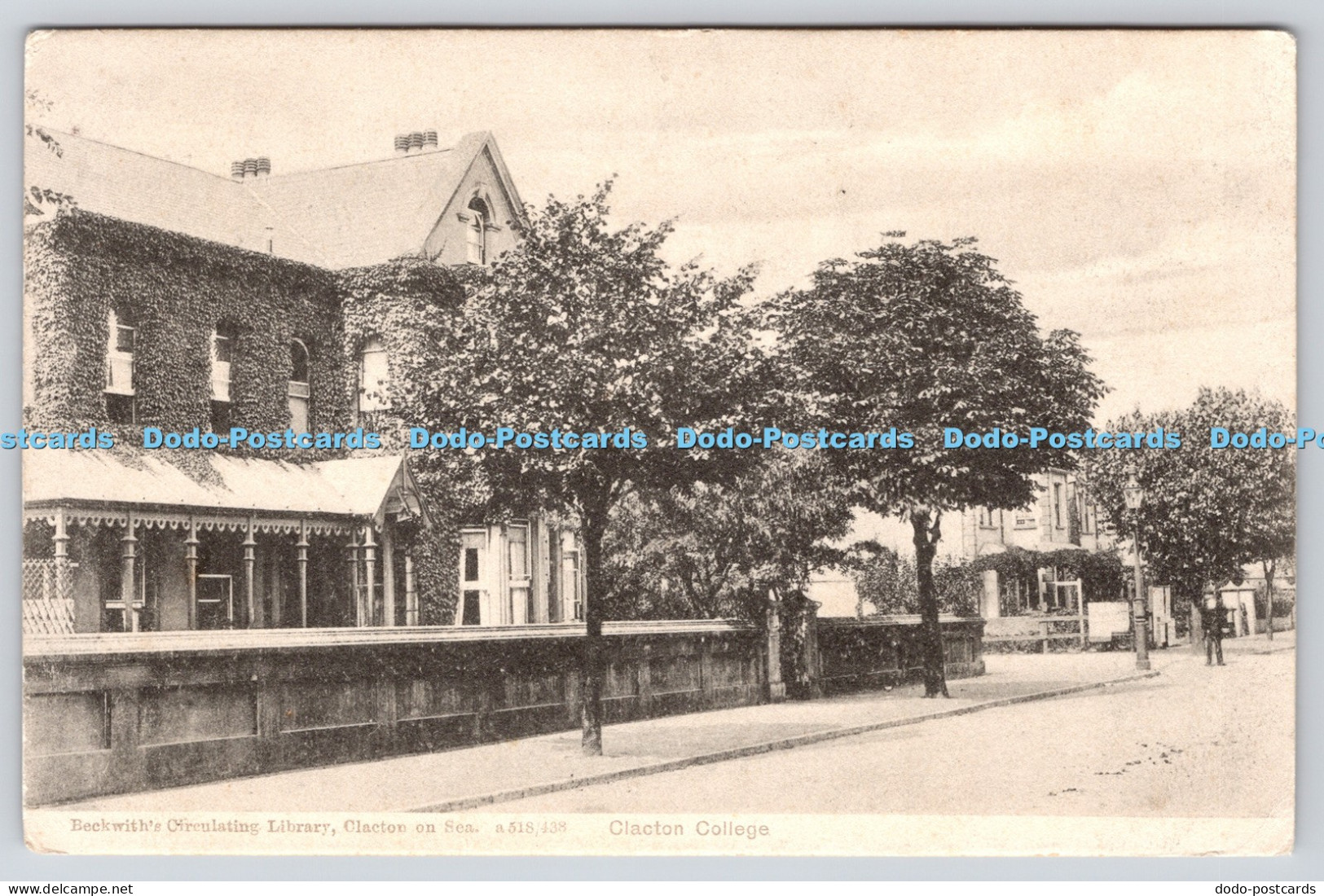R819576 Clacton on Sea Beckwith Circulating Library Clacton College 1904