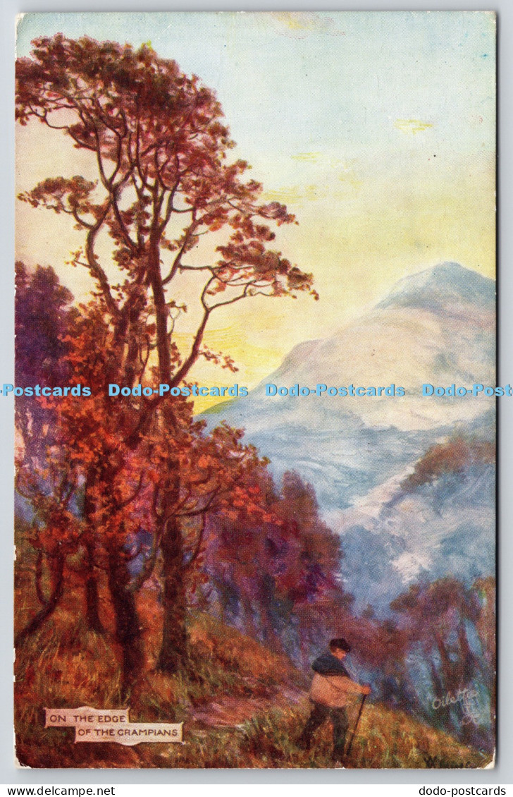 R820550 On The Edge Of the Grampians Tuck Oilette No 7338