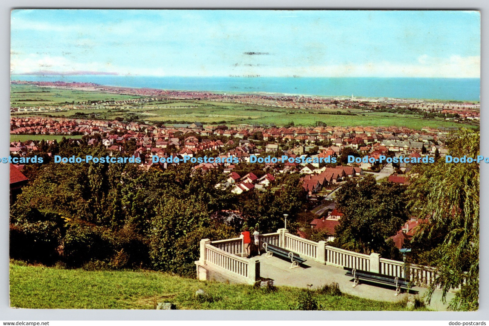 R821787 Prestatyn View From the Hills PM Rhyl Flintshire
