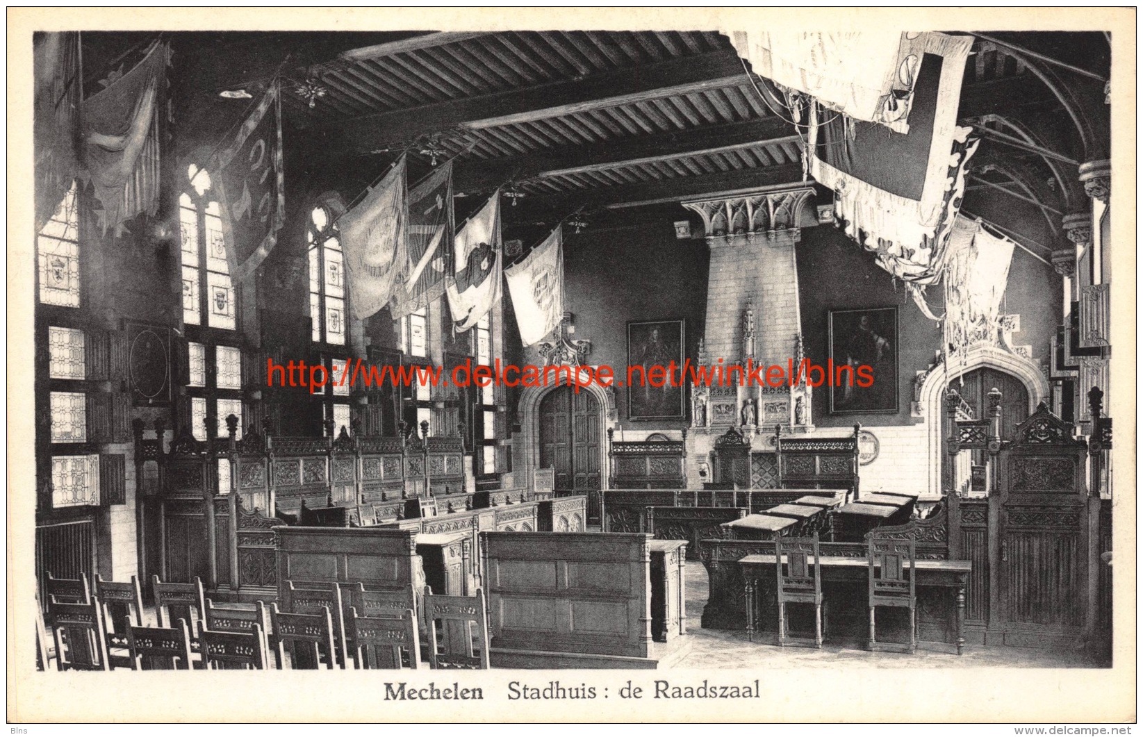 Raadszaal stadhuis - Mechelen