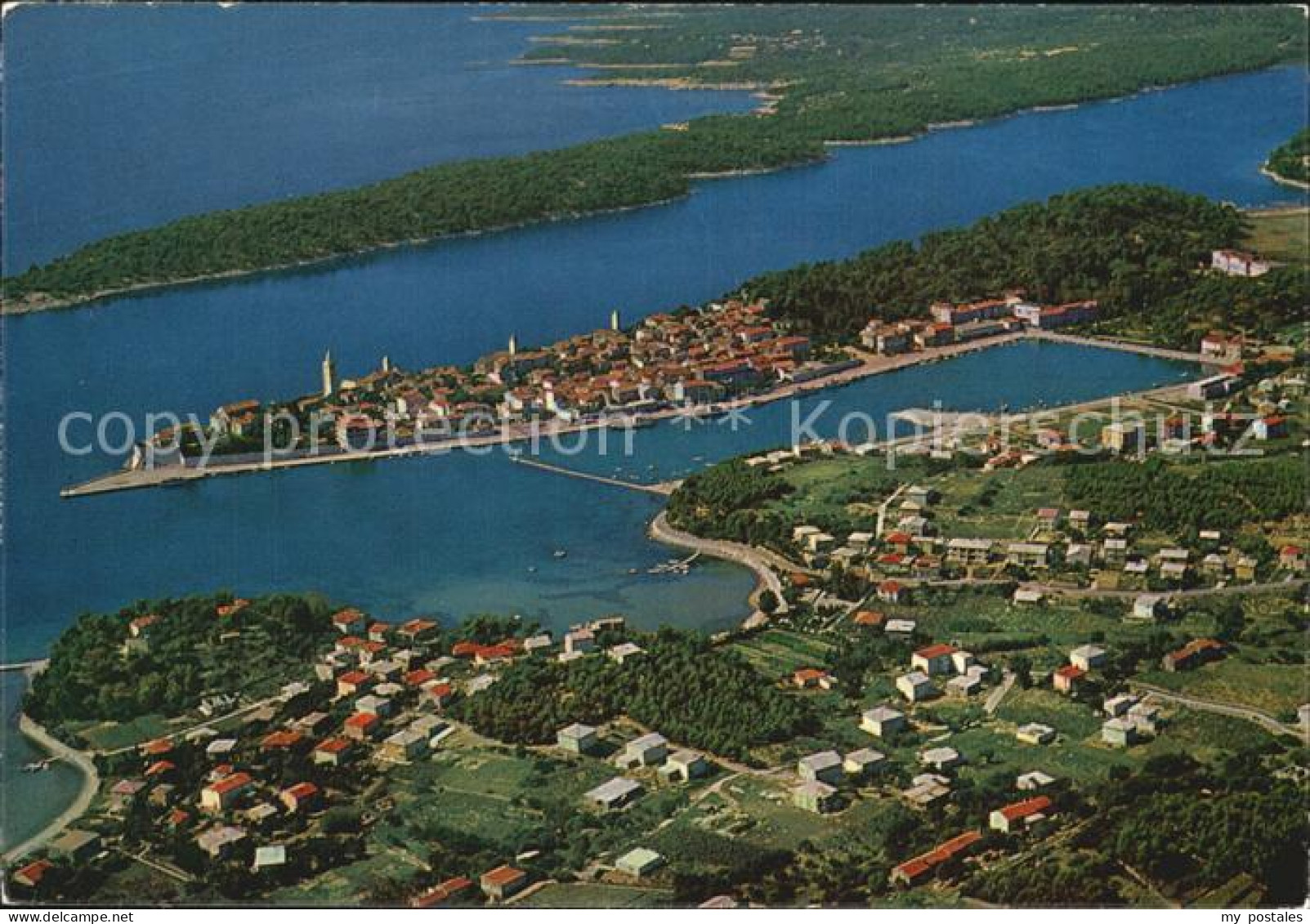 Rab Kroatien Fliegeraufnahme