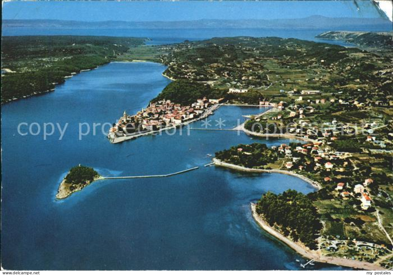 Rab Kroatien Fliegeraufnahme