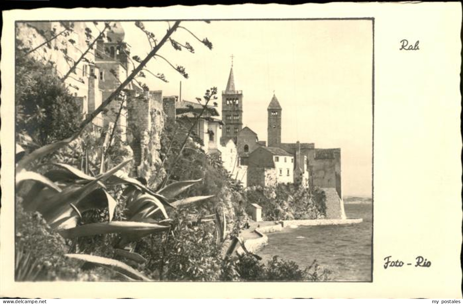 Rab Kroatien Teilansicht