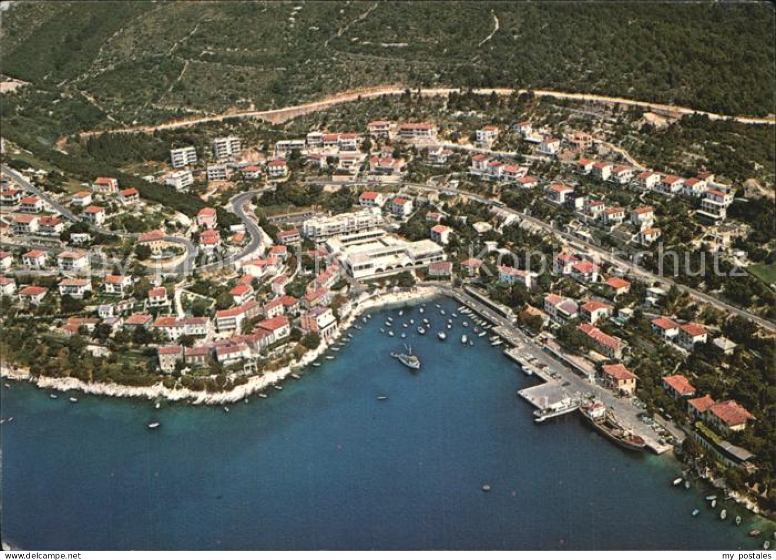 Rabac Kroatien Fliegeraufnahme