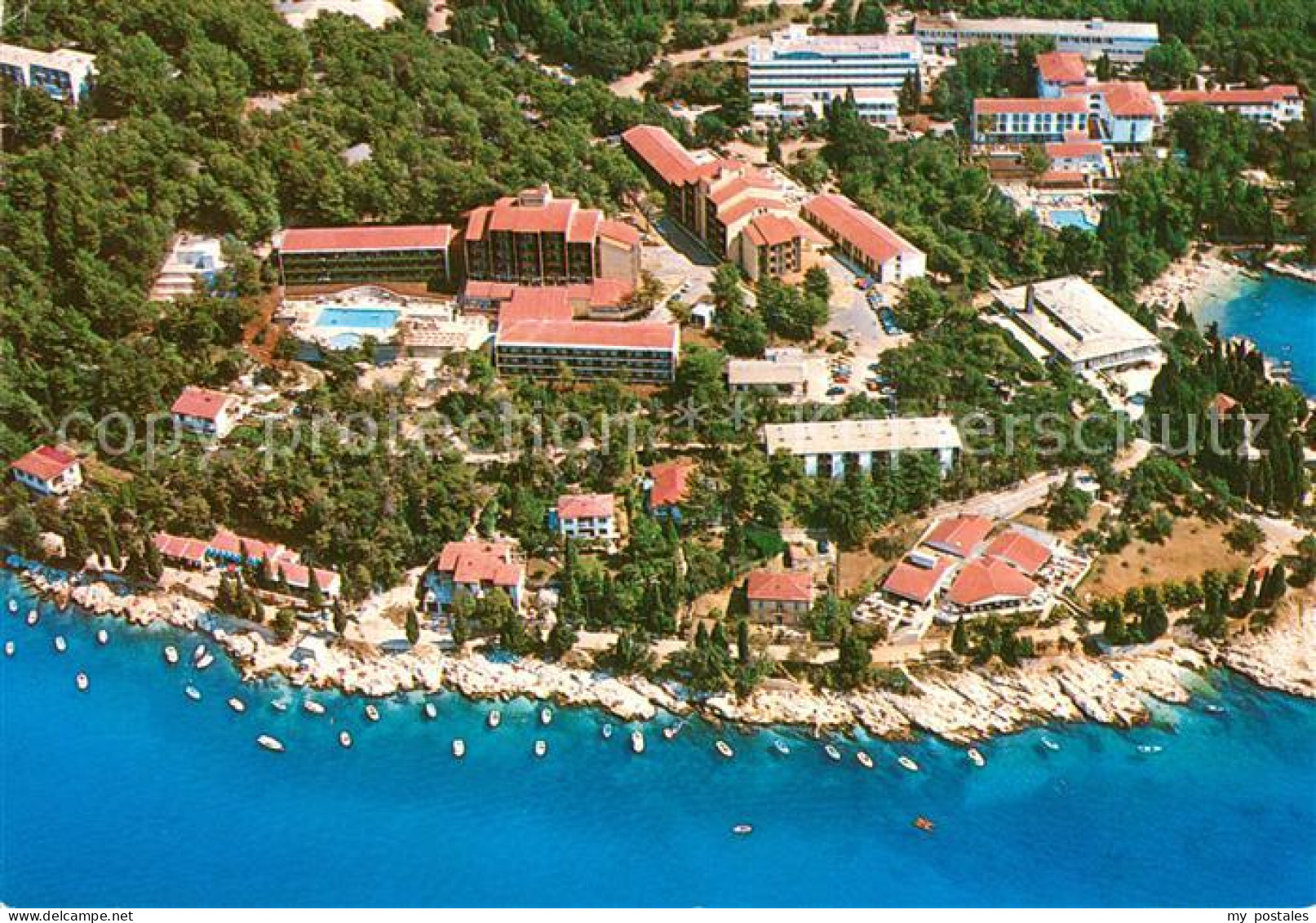 Rabac Kroatien Fliegeraufnahme
