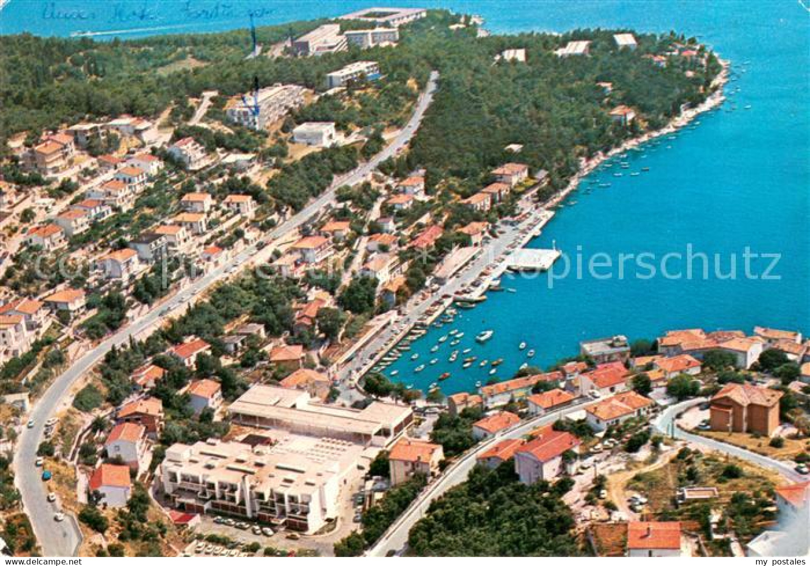 Rabac Kroatien Fliegeraufnahme