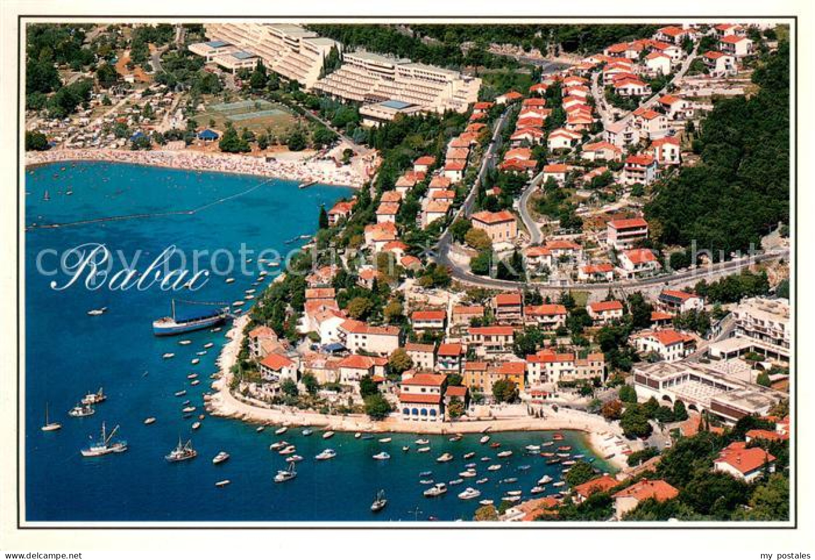 Rabac Kroatien Kuestenort