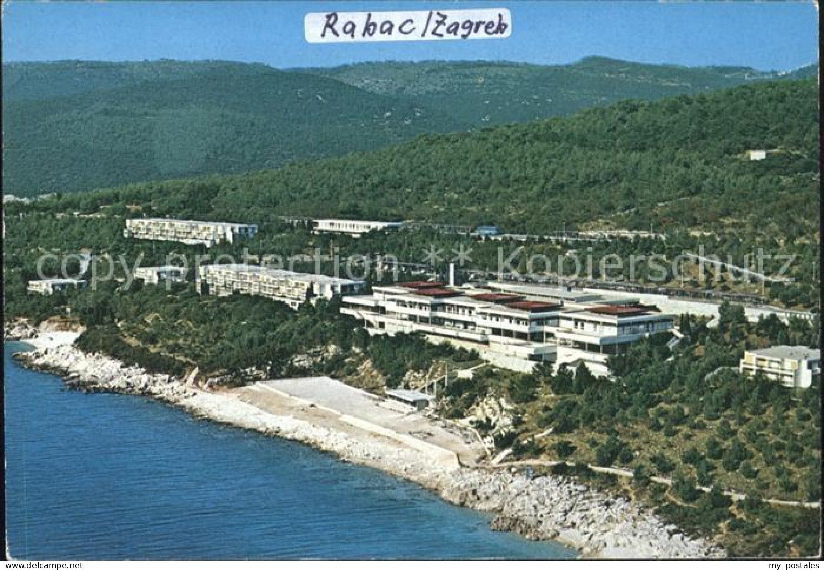 Rabac Kroatien Teilansicht