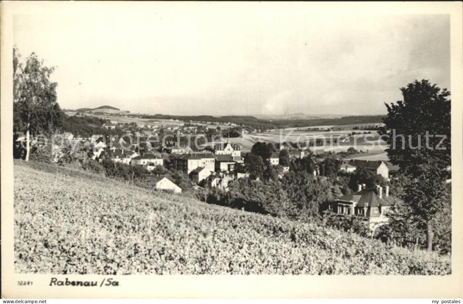 Rabenau Sachsen Panorama