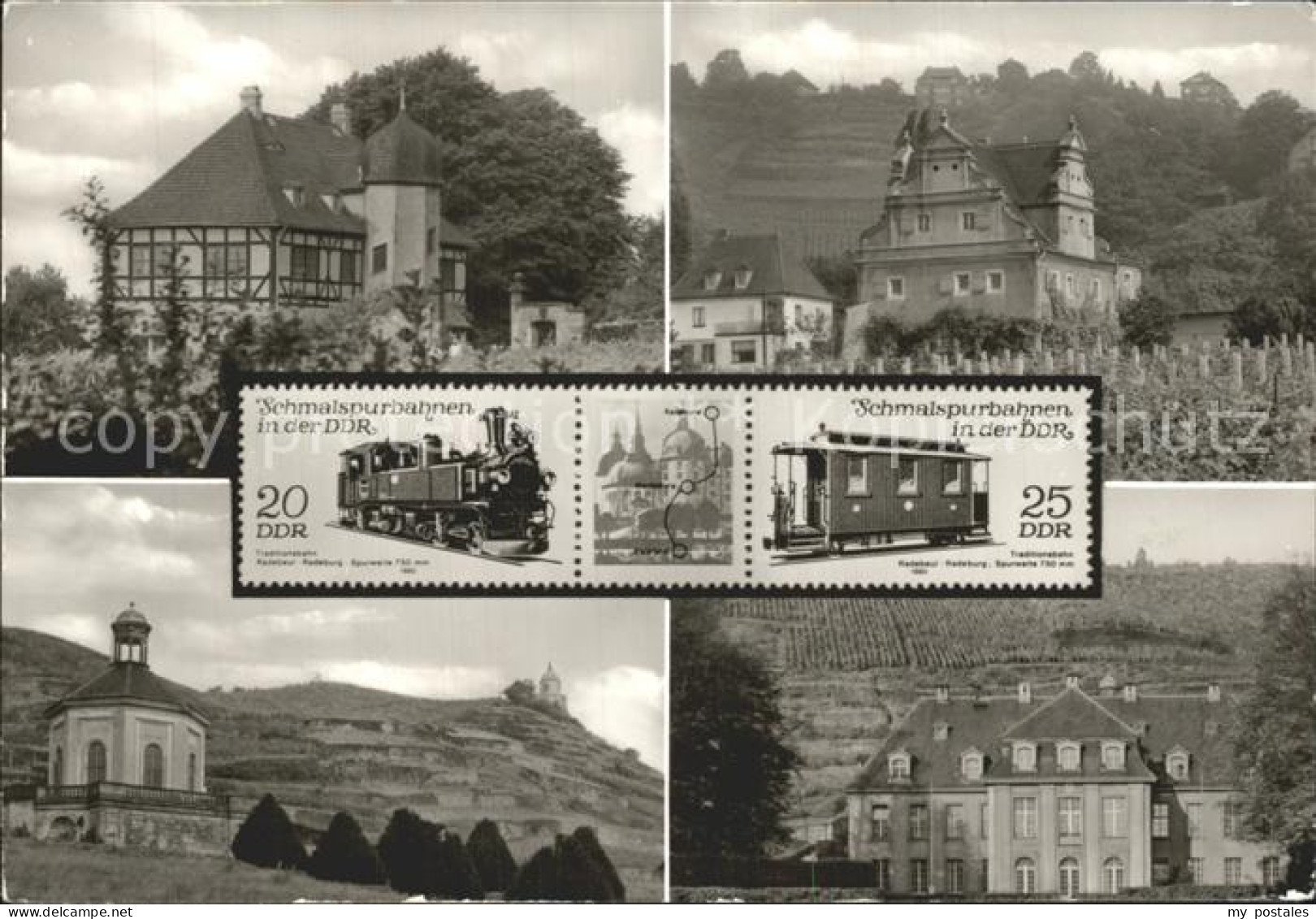 Radebeul Mit der Traditionsbahn durch die Loessnitz
