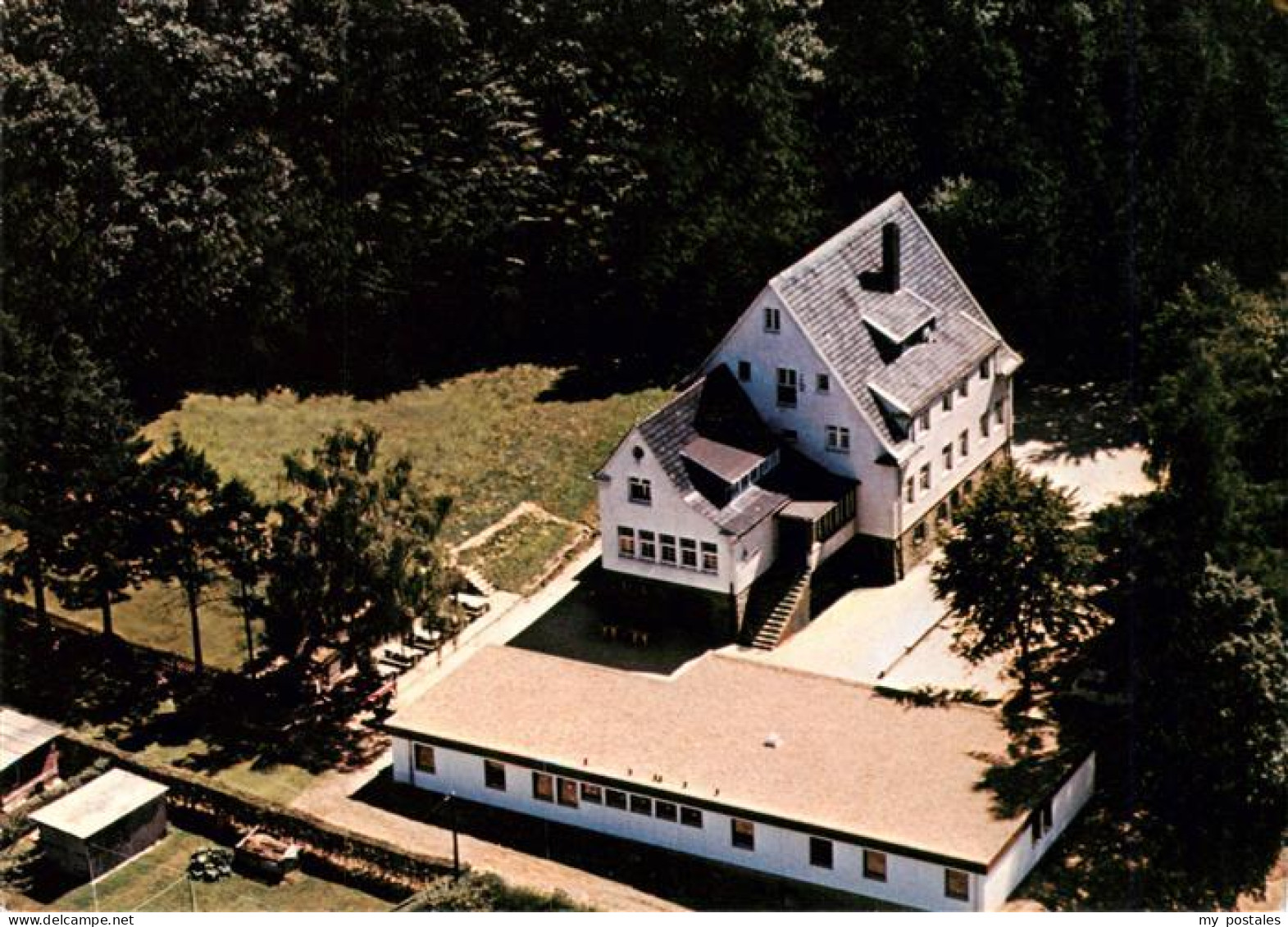 Radevormwald Jugendherberge Fliegeraufnahme