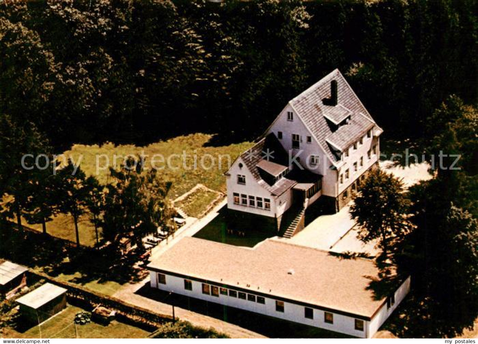 Radevormwald Jugendherberge Fliegeraufnahme