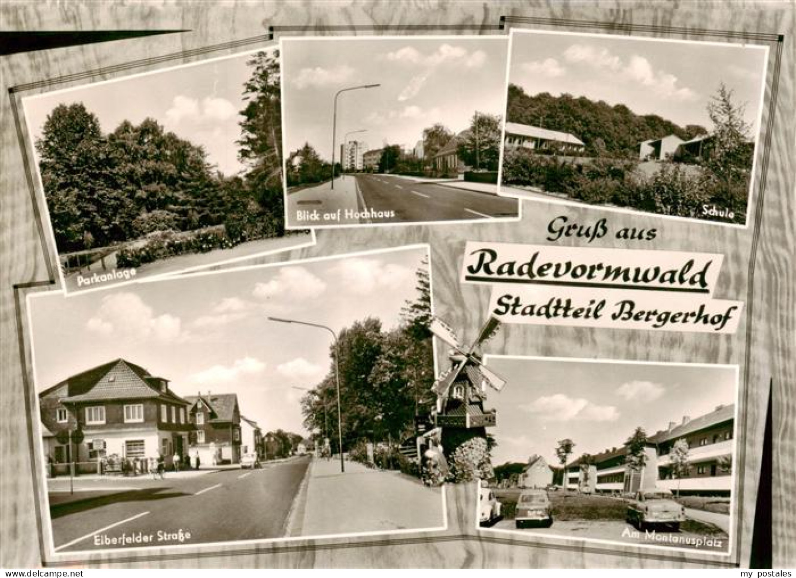 Radevormwald Parkanlage Hochhaus Schule Elberfelder Strasse Am Montanusplatz