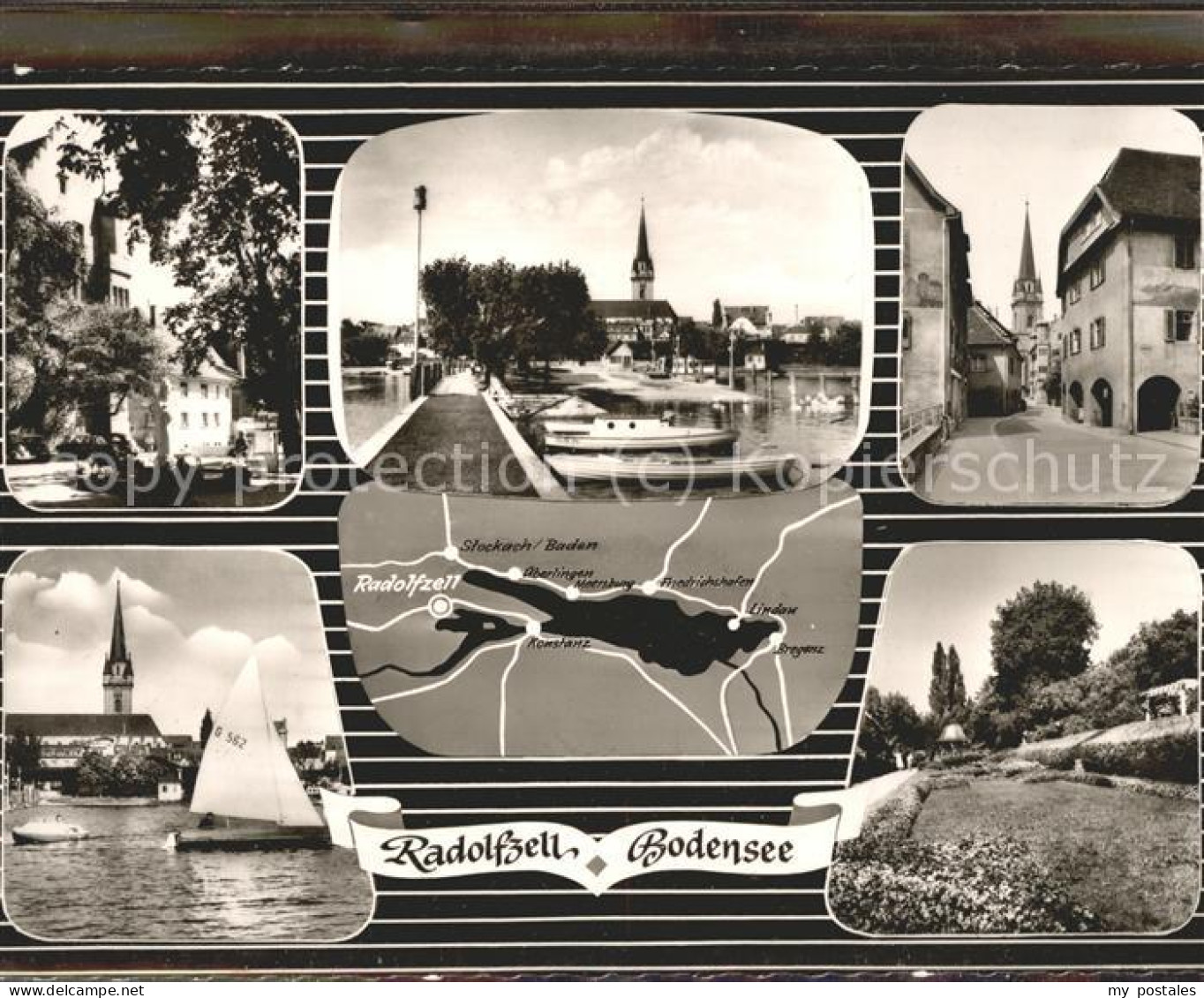 Radolfzell Ansichten Landkarte
