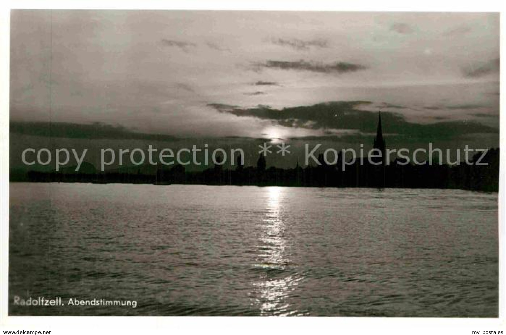 Radolfzell Bodensee Abendstimmung