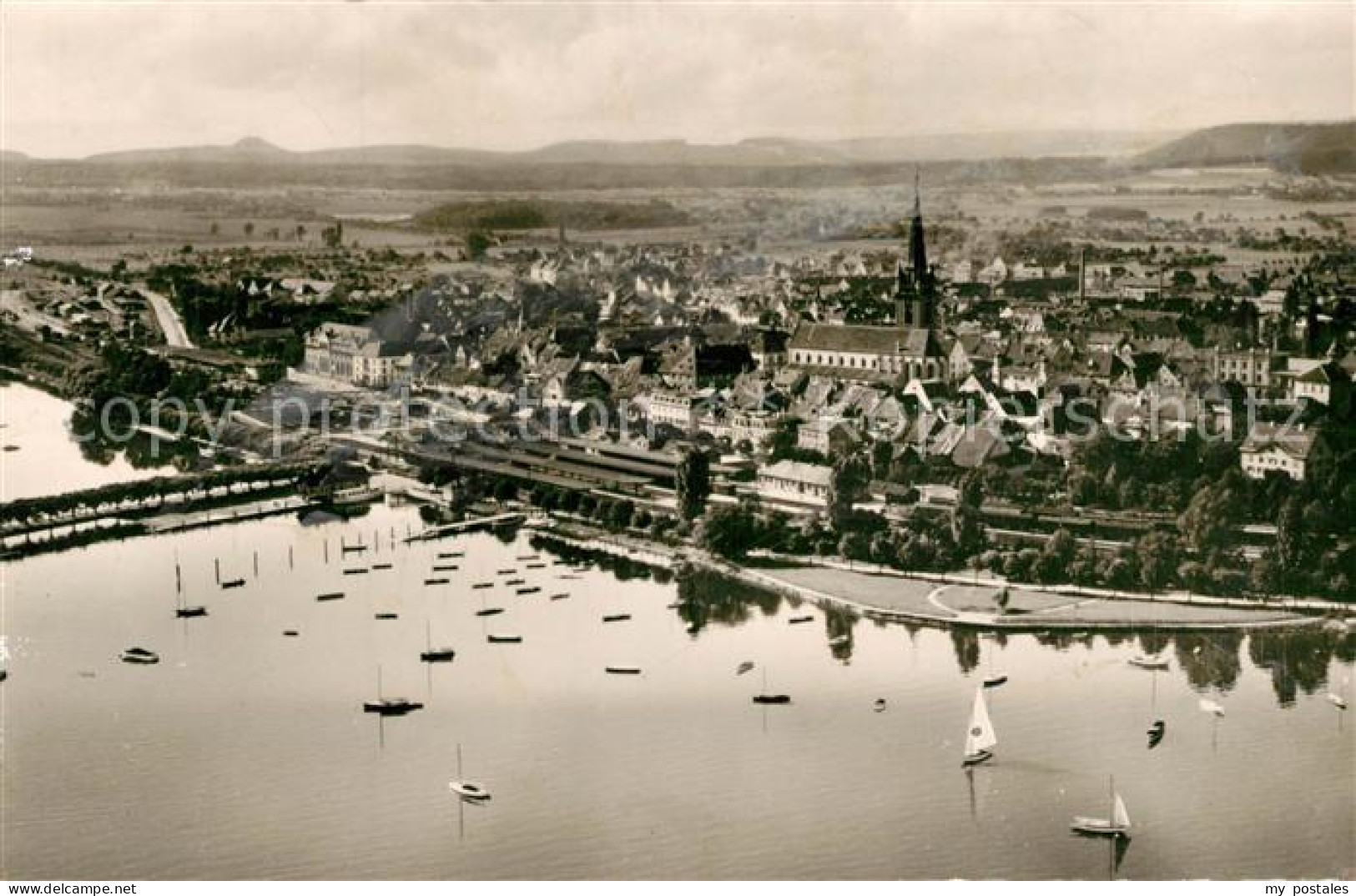 Radolfzell Bodensee Fliegeraufnahme