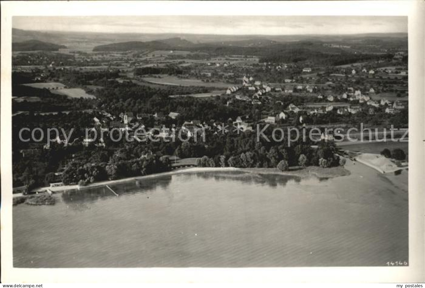 Radolfzell Bodensee Fliegeraufnahme