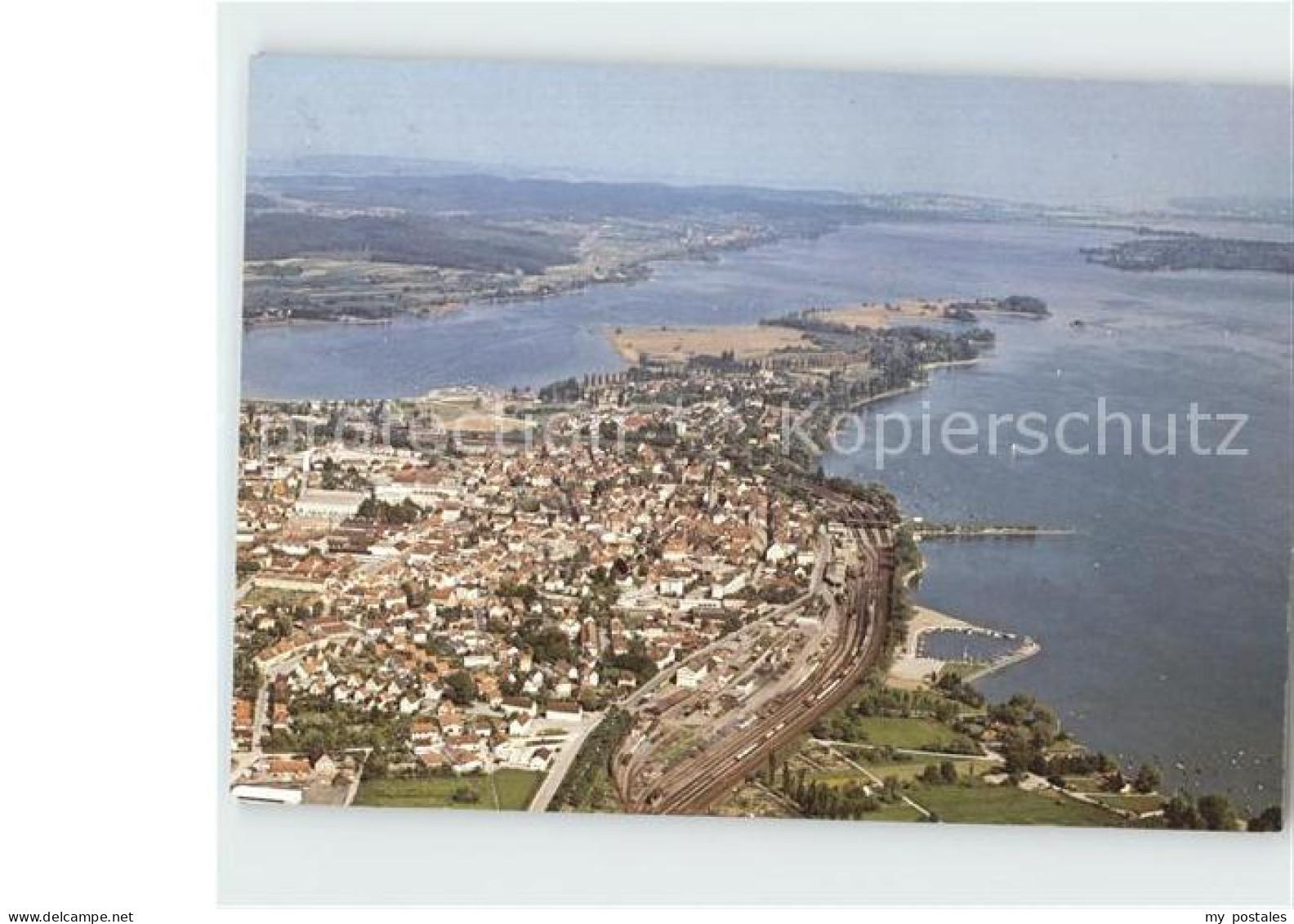 Radolfzell Bodensee Fliegeraufnahme