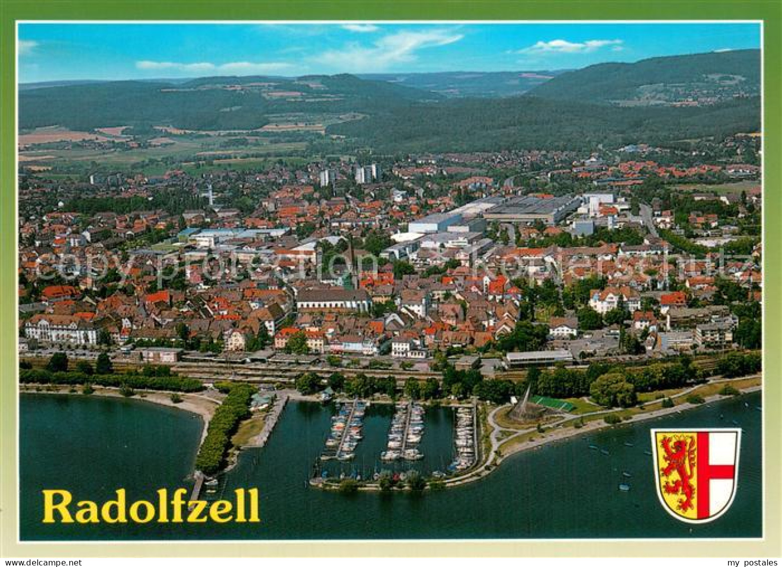 Radolfzell Bodensee Fliegeraufnahme