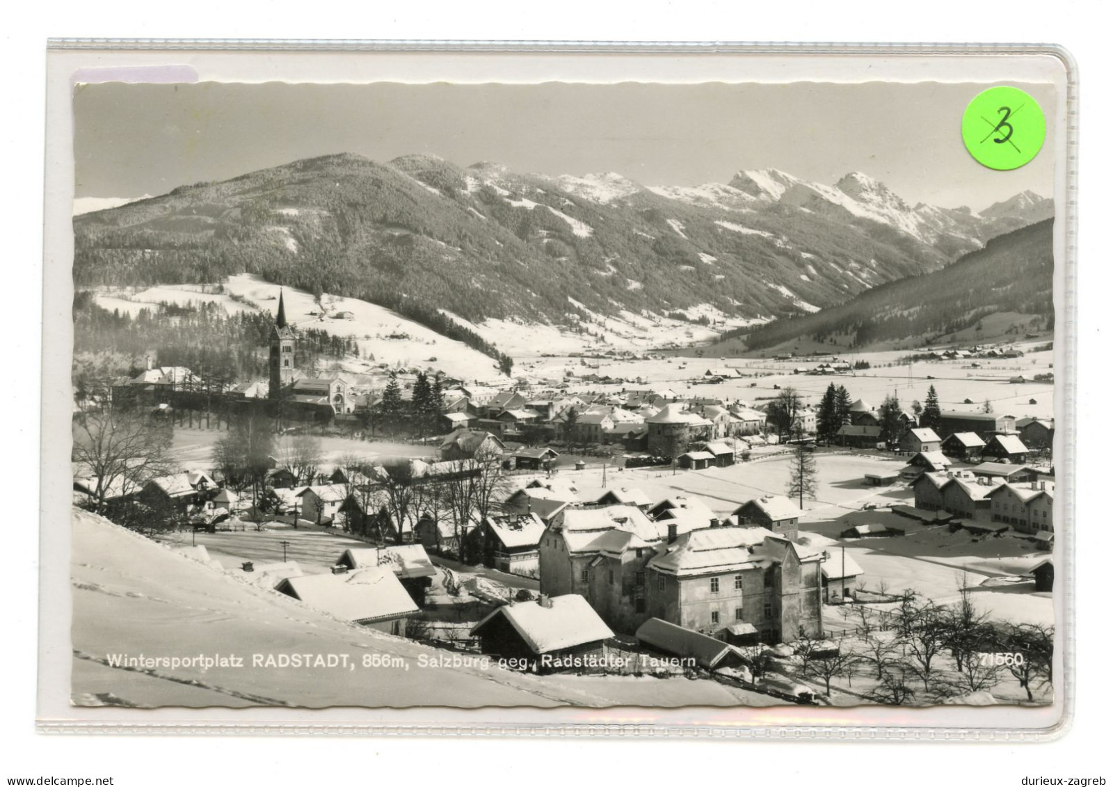 Radstadt old postcard posted 1967 b240615