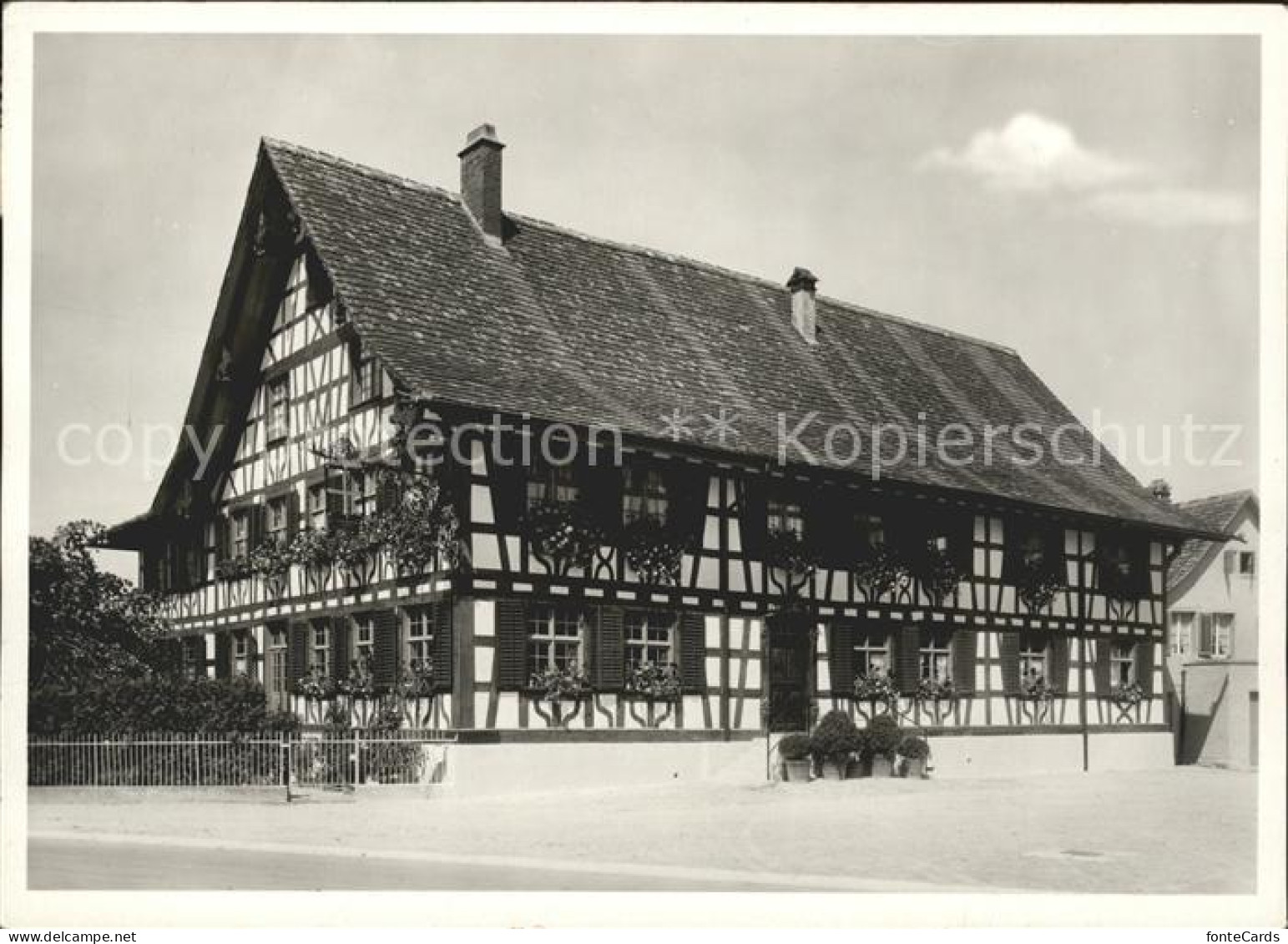 Rafz Gasthof zum Goldenen Kreuz Fachwerkhaus