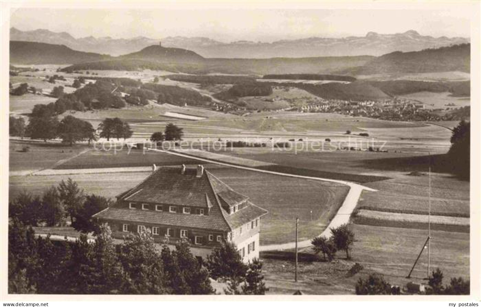Raichberg Onstmettingen Albstadt BW Naegelehaus Alpenfernblick