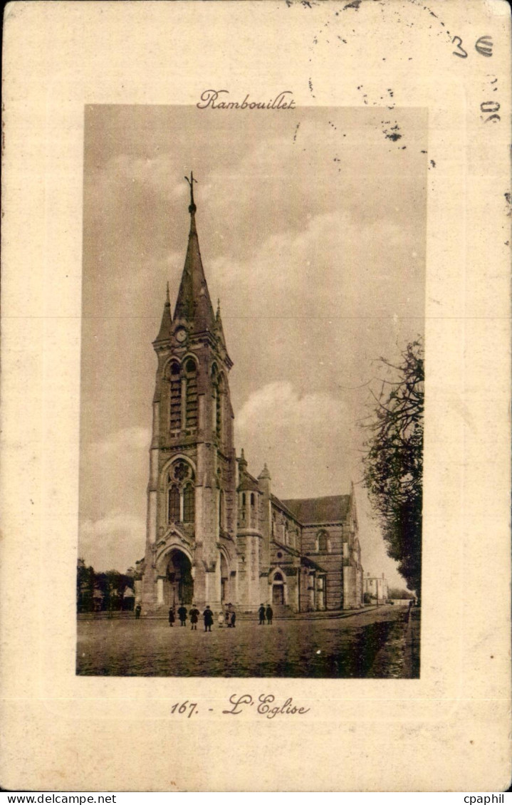 Rambouillet CPA L'eglise