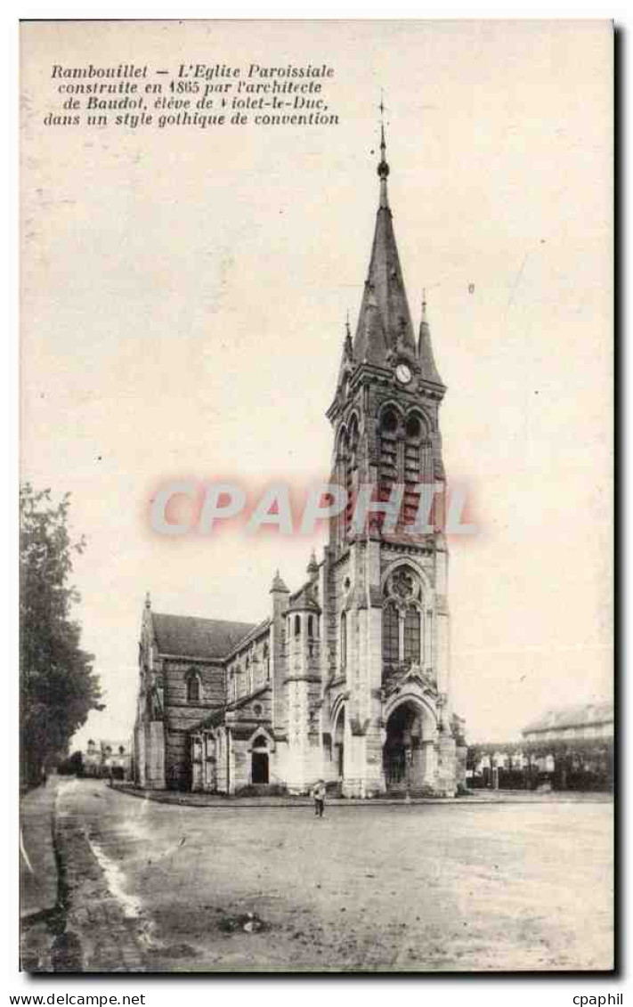 Rambouillet - L'Eglise CPA