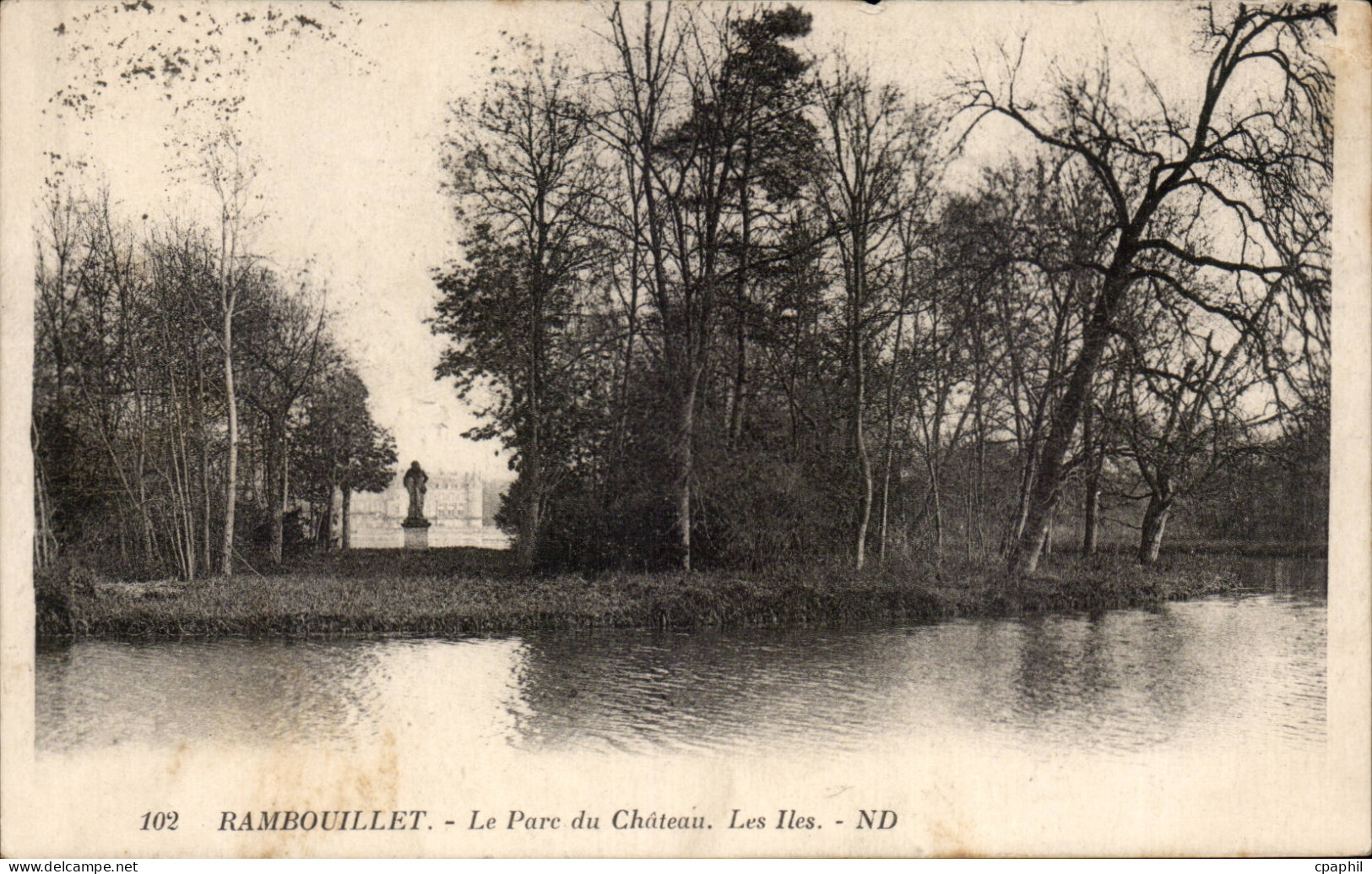 Rambouillet - Le Parc du Chateau CPA