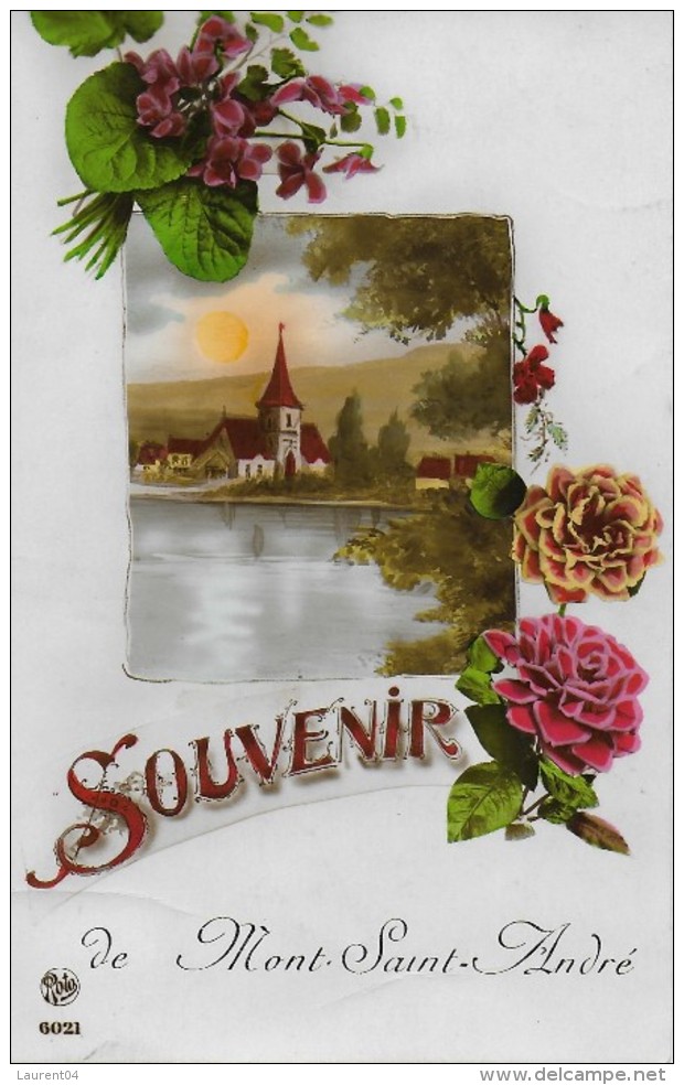 RAMILLIES.  MONT-SAINT-ANDRE.  SOUVENIR DE MONT-SAINT-ANDRE.