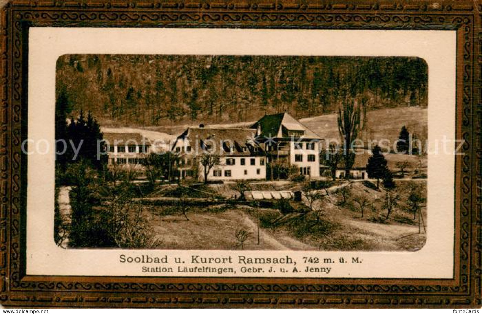 Ramsach Laeufelfingen BL Station Laeufelfingen