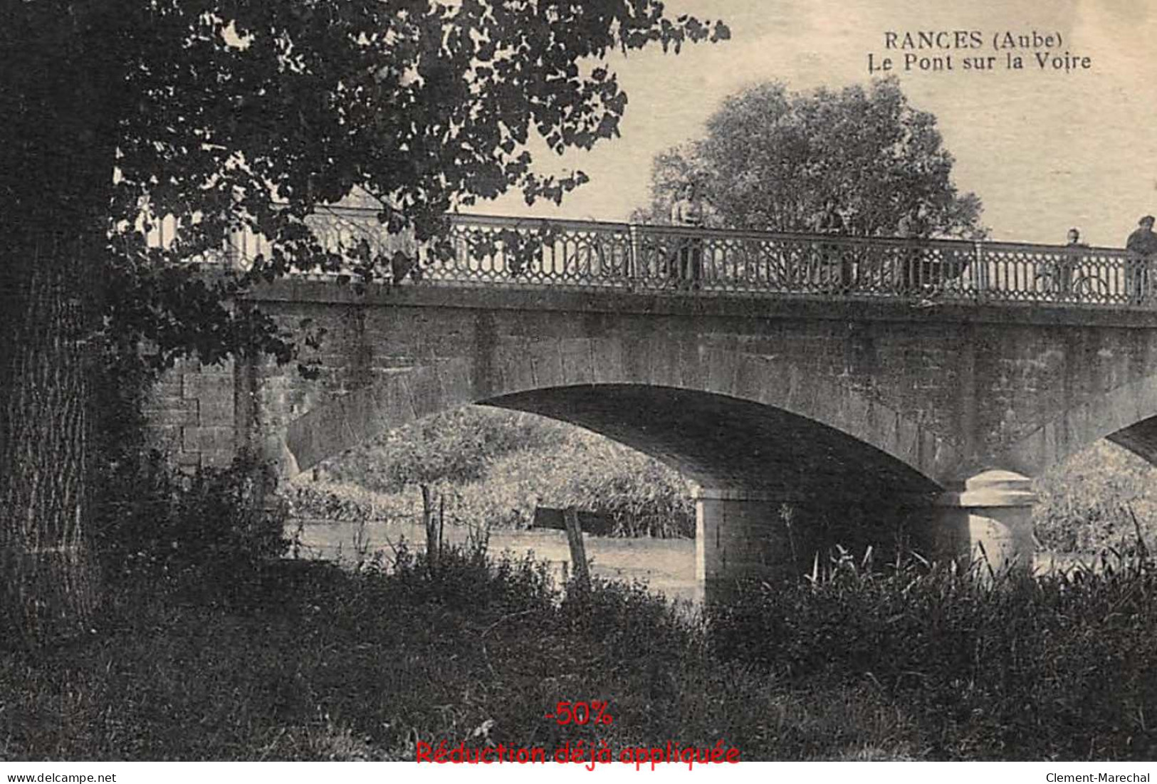 RANCES : le pont sur la voire - tres bon etat