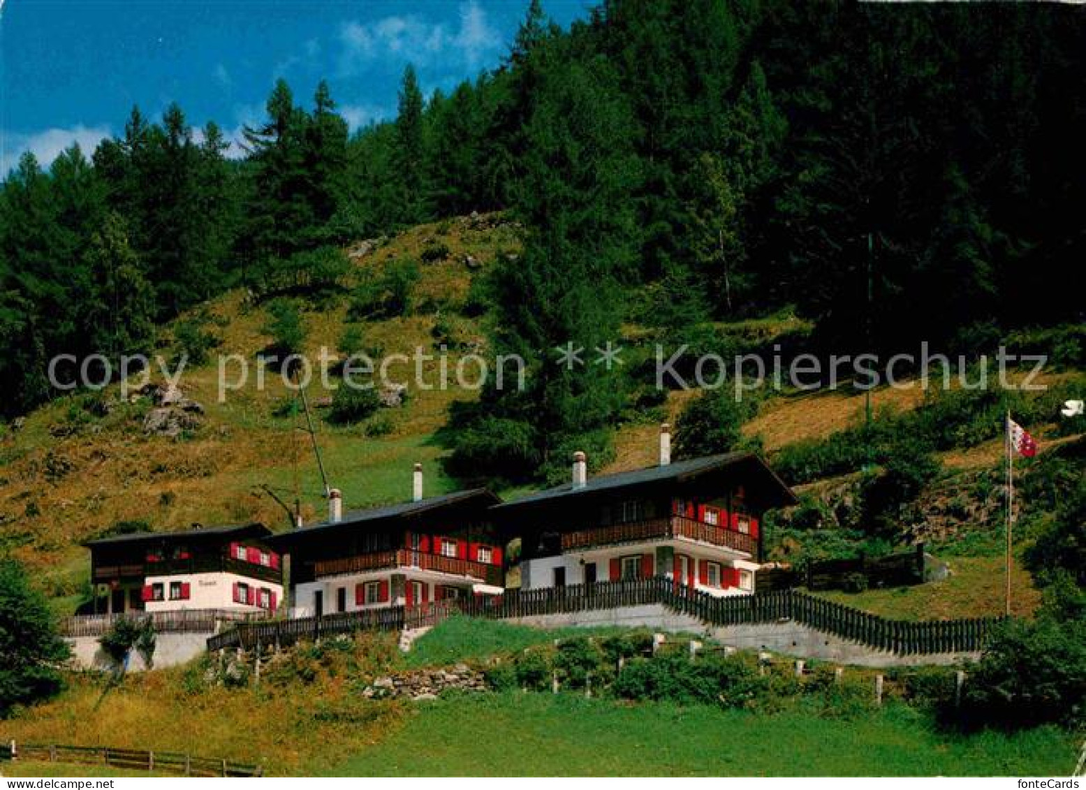 Randa bei Zermatt Traeumli Lataerna und Traecha