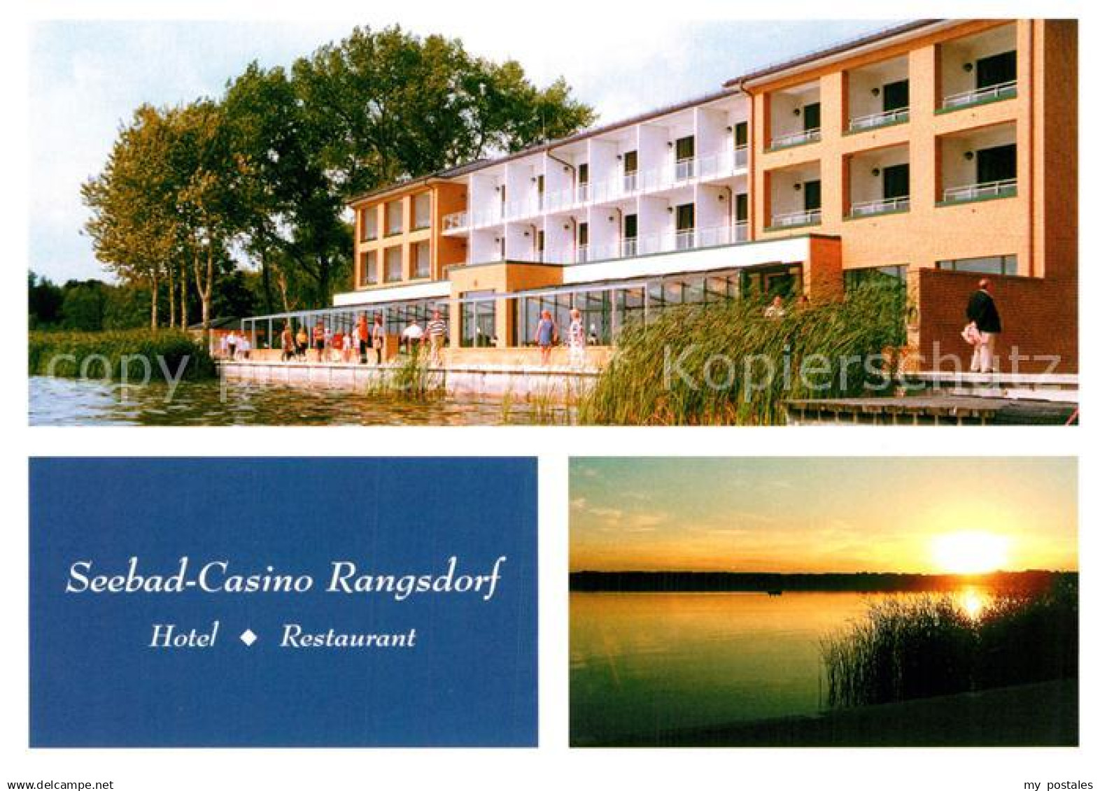 Rangsdorf Kasino Sonnenuntergang