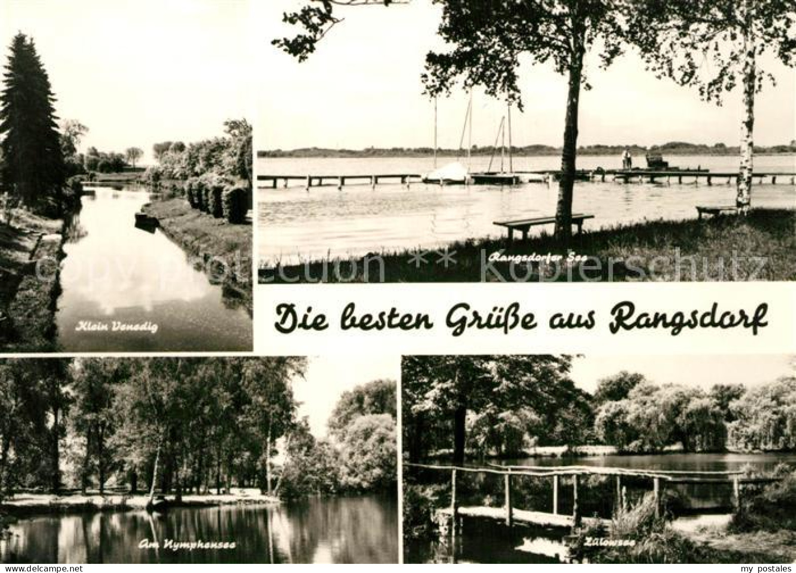 Rangsdorf Klein Venedig Rangsdorfer See Nymphensee Zuelowsee
