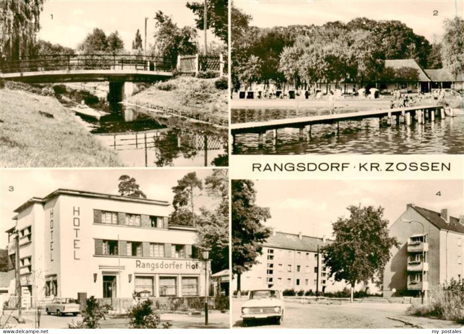 Rangsdorf Klein Venedig Strandbad Hotel Rangsdorfer Hof Neubauten