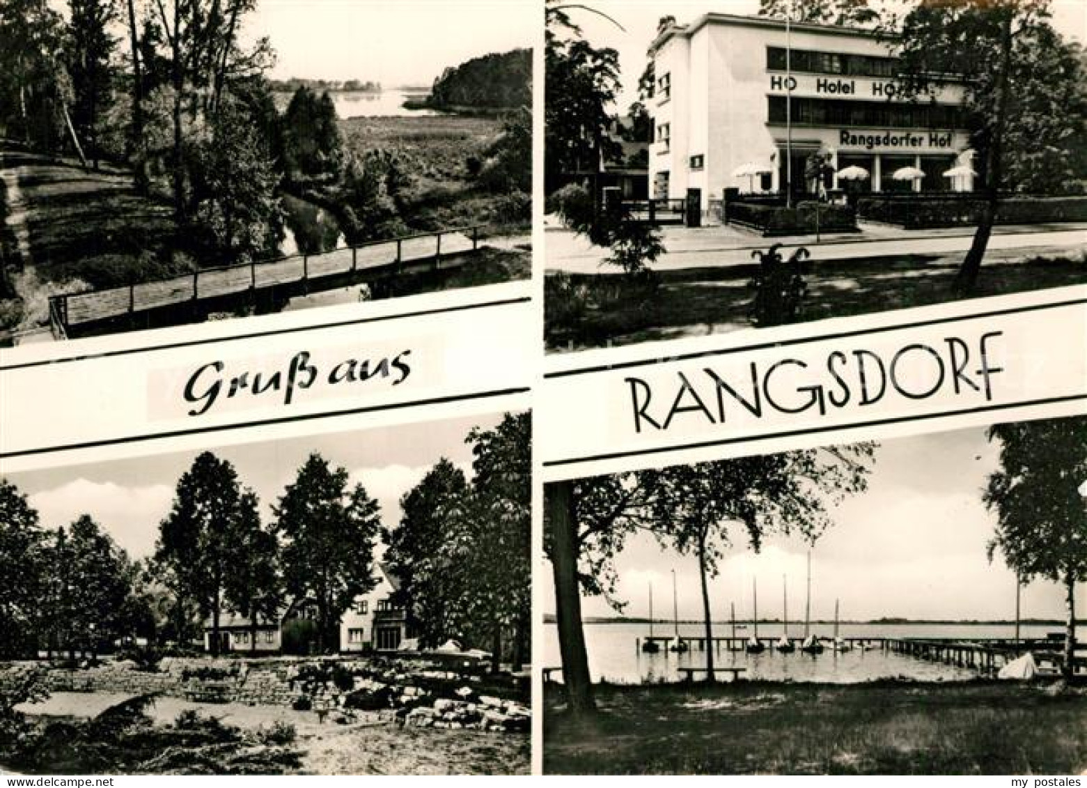 Rangsdorf Landschaftspanorama Rangsdorfer See HO Hotel Rangsdorfer Hof
